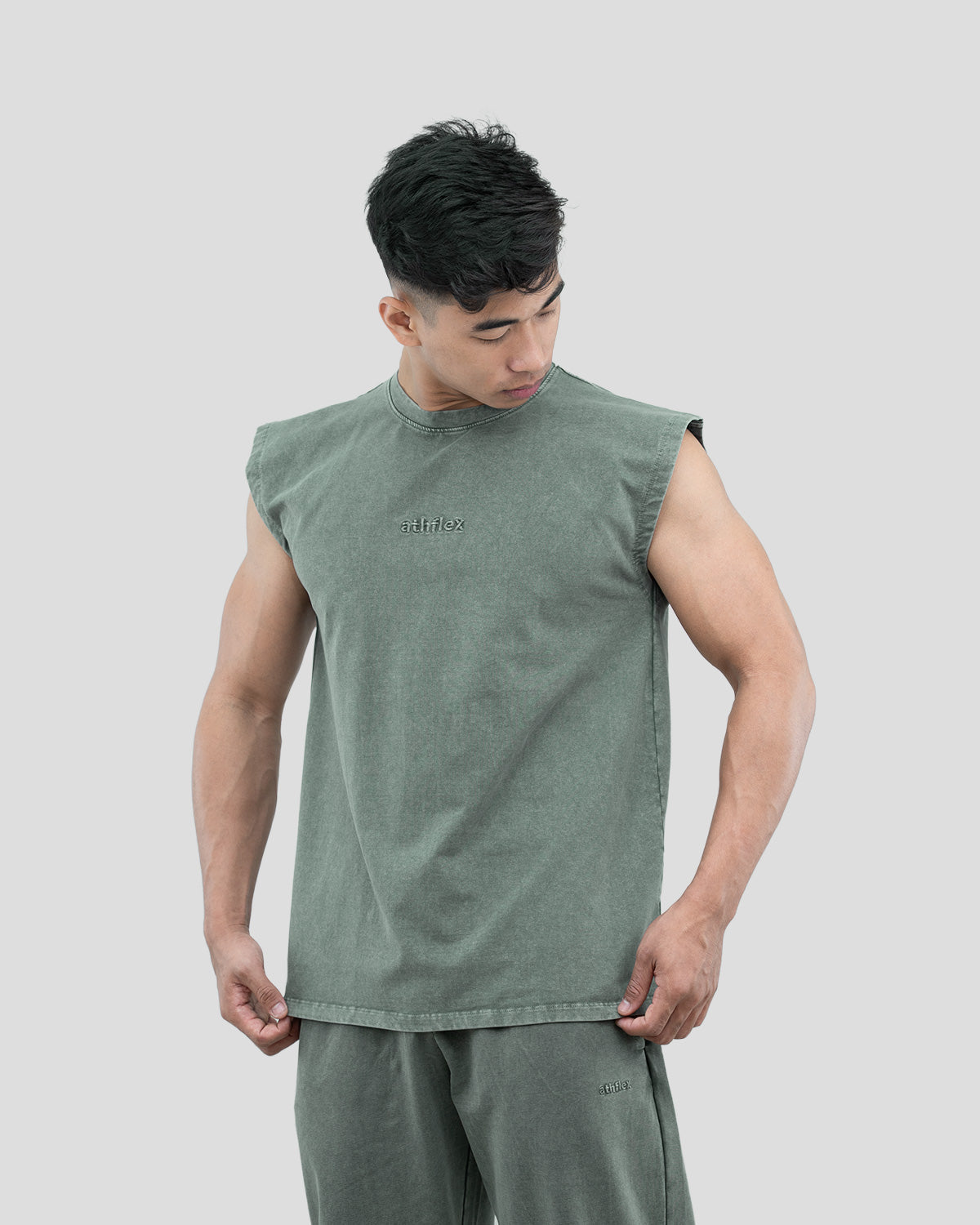 Acid Wash Boxy Tank