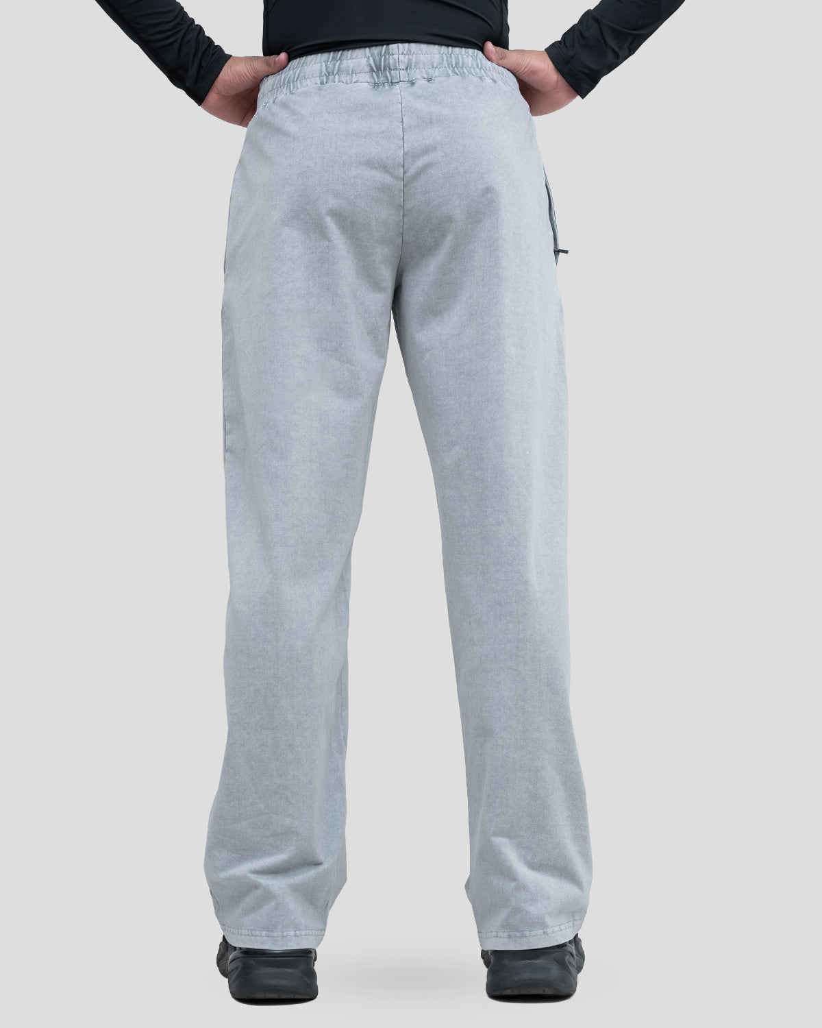 Acid Wash Straight Pant